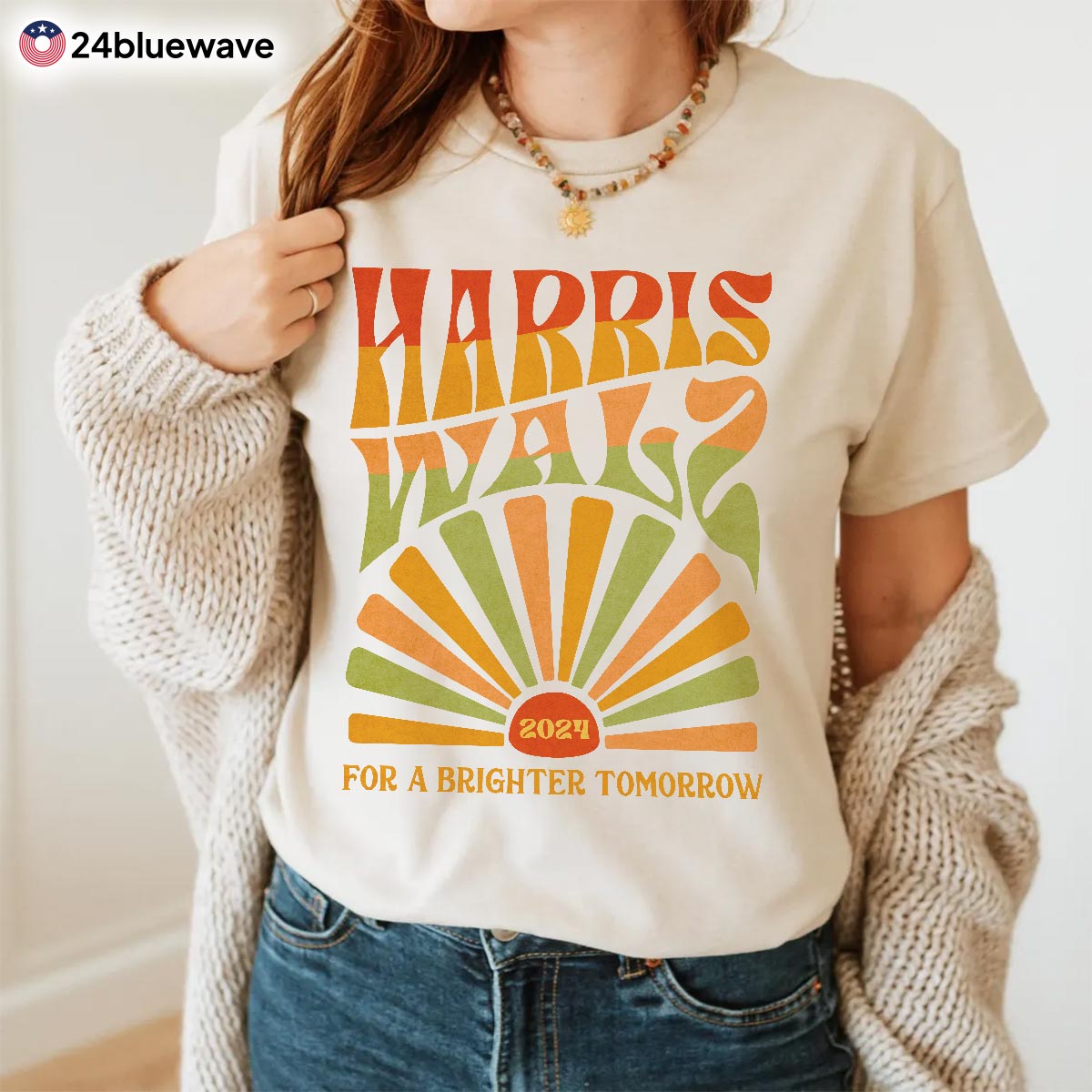 Harris Walz 2024 For Brighter Tomorrow Shirt