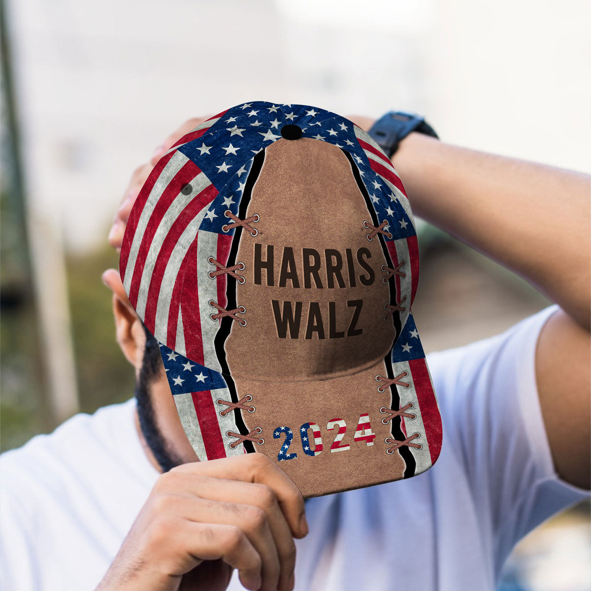 Harris Walz 2024 Classic Cap, Vote Blue, Madam President