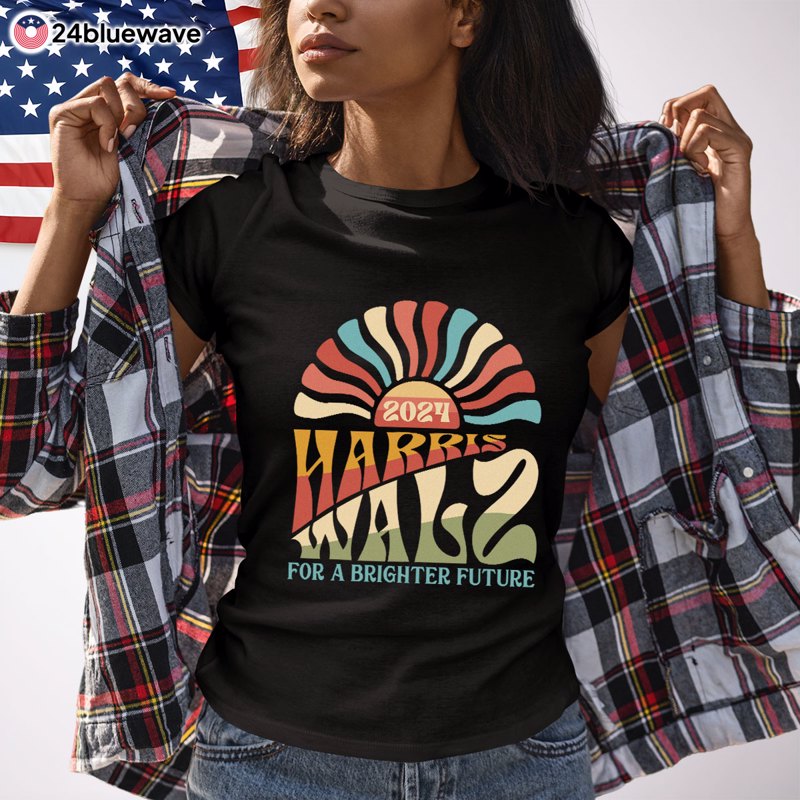 Kamala Walz For A Brighter Future Presidential Election Shirt