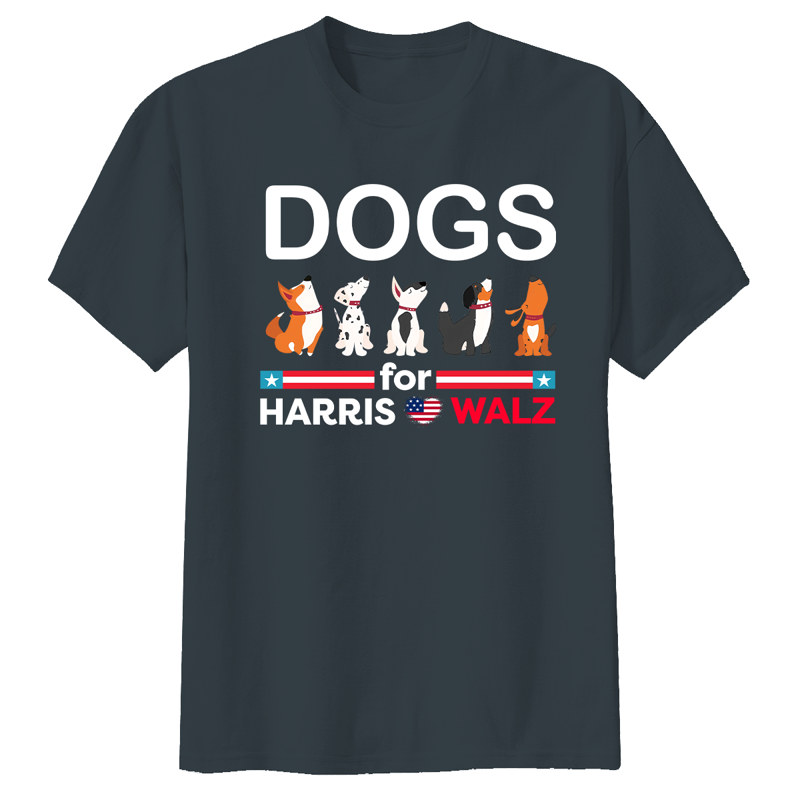 Funny Dog For Harris Walz Shirt, Vote Kamala, Harris Walz Supporter