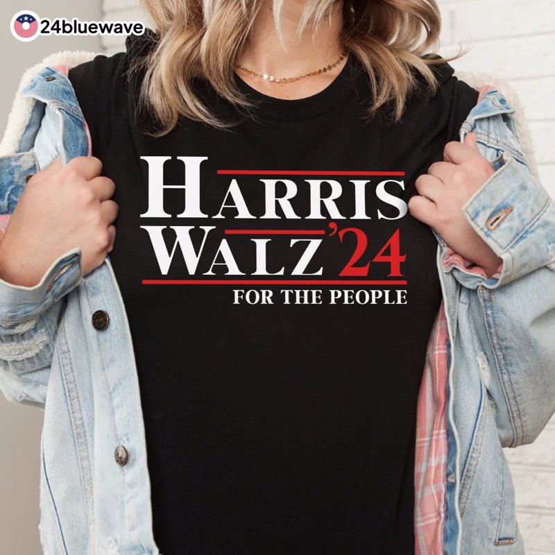 Harris Walz 2024 For The People Shirt