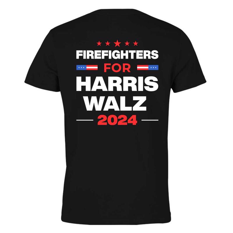 Firefighters for Harris Walz Shirt, Harris For President 2024, Vote Blue