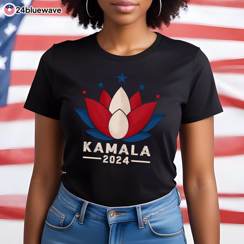 Lotus Symbolism Lotus For Potus Kamala Harris 2024 Presidential Election Shirt