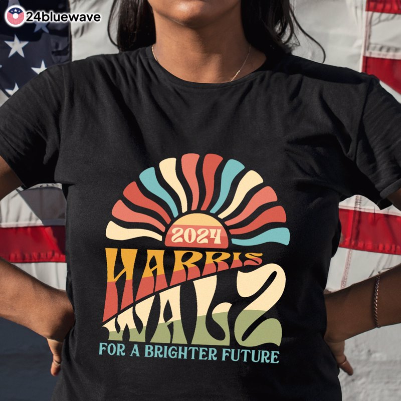 Kamala Walz For A Brighter Future Presidential Election Shirt