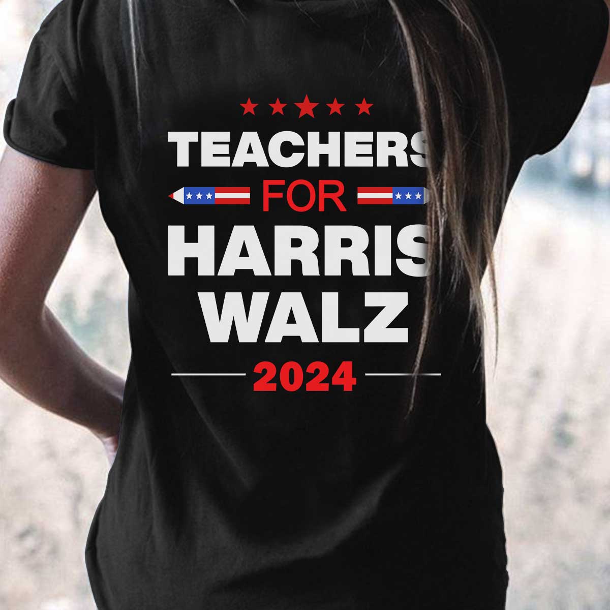 Teachers For Harris Walz Shirt, Harris For President 2024, Vote Blue