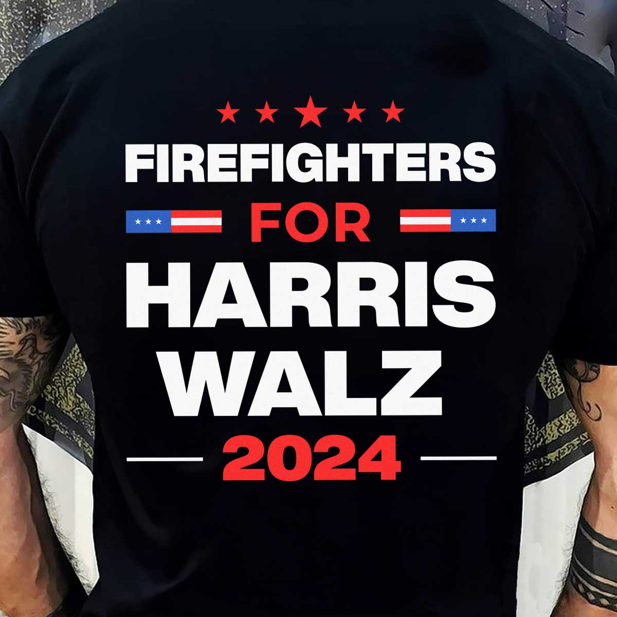 Firefighters for Harris Walz Shirt, Harris For President 2024, Vote Blue