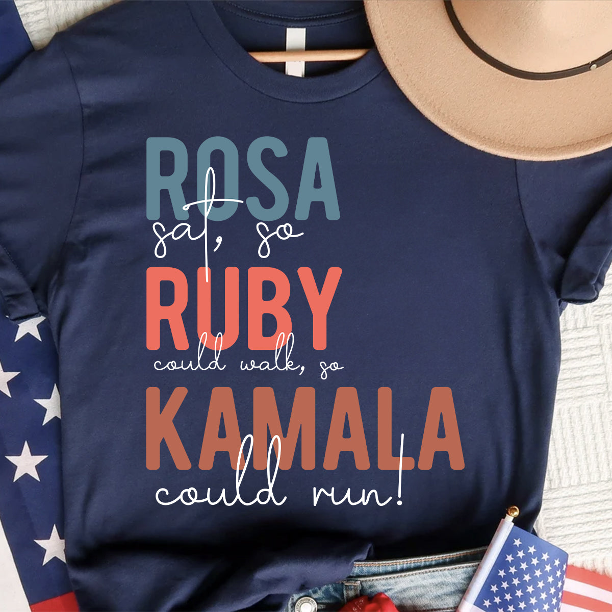 Rosa Ruby Kamala Shirt, Madam President Kamala Harris