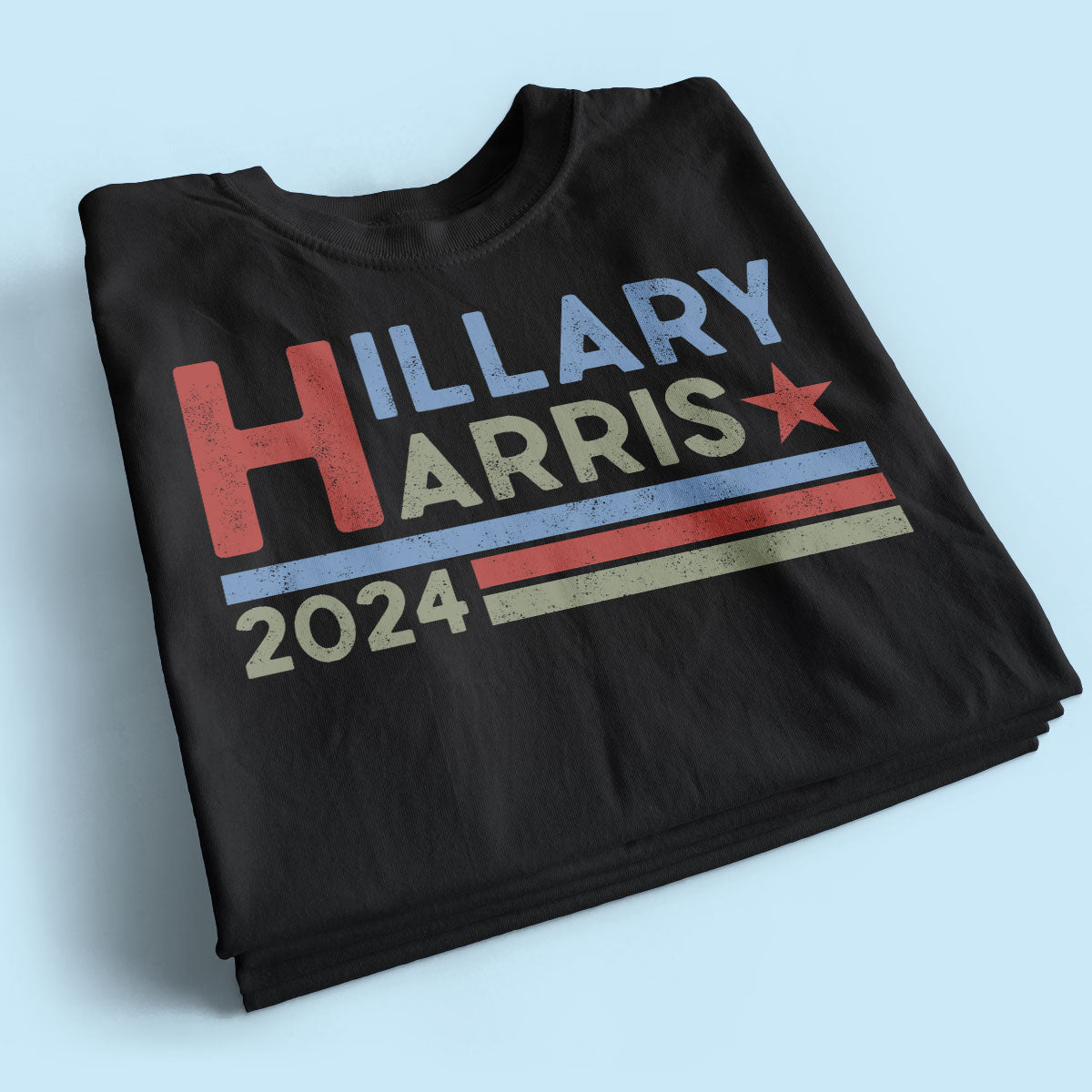 Hillary Clinton Kamala Harris 2024 For President Shirt, Vote Blue, Democrat