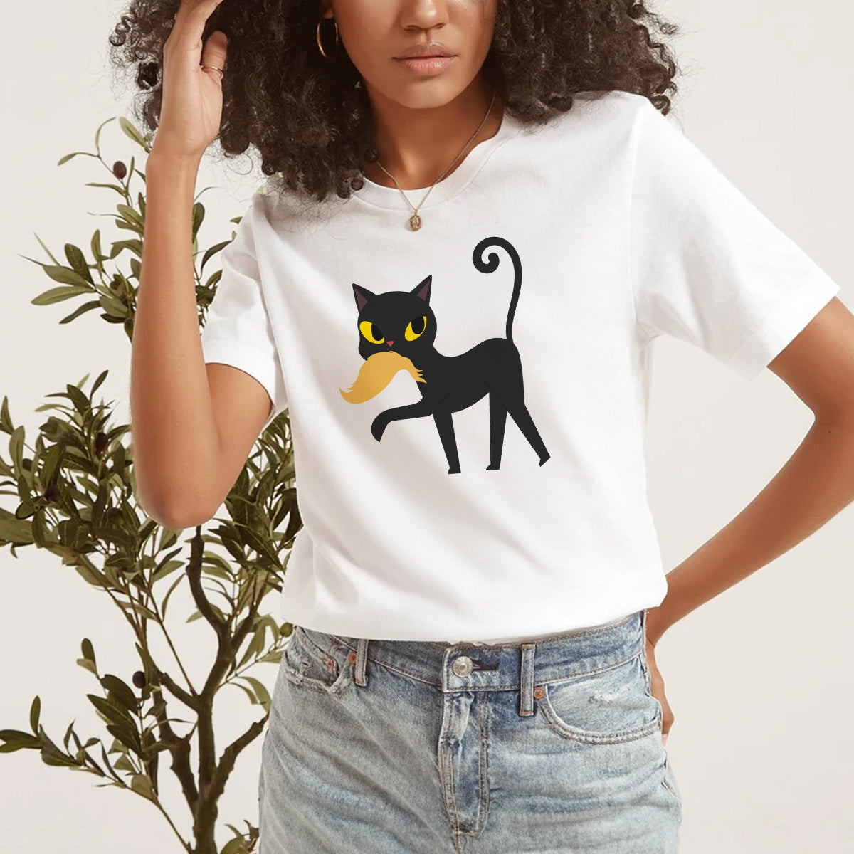 Cat Ladies for Kamala Harris, Anti-Trump Shirt, Funny Election 2024 Tee, Vote Blue