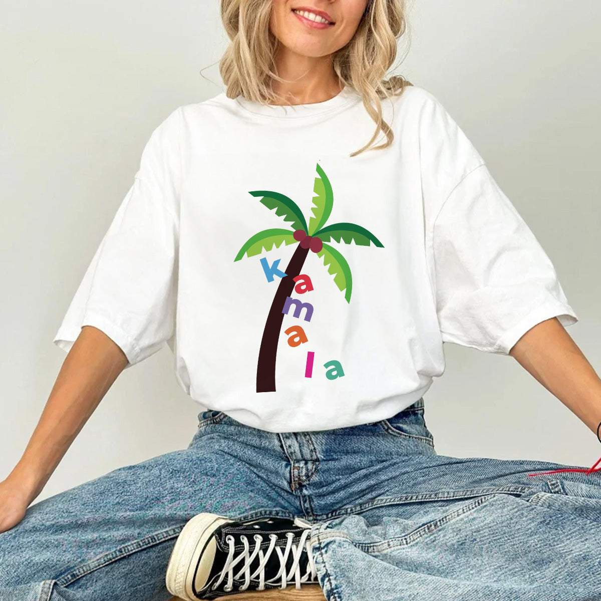 Kamala Harris Coconut Tree Shirt, Harris For President, Vote Blue