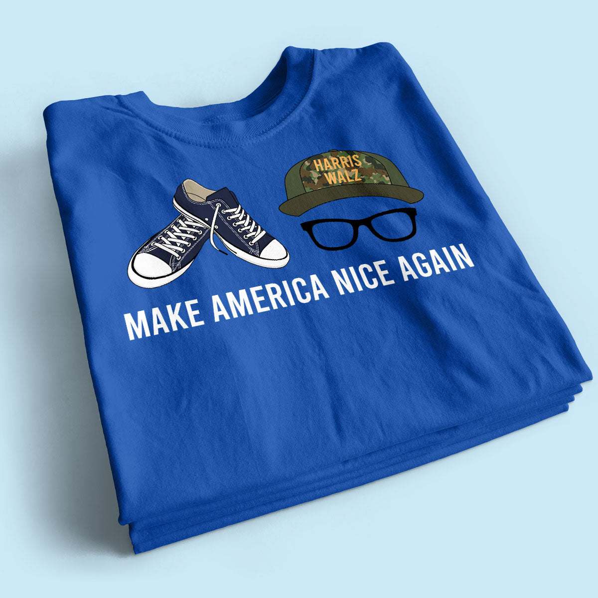 Make America Nice Again Harris Walz Shirt, Kamala Harris Madam President 2024