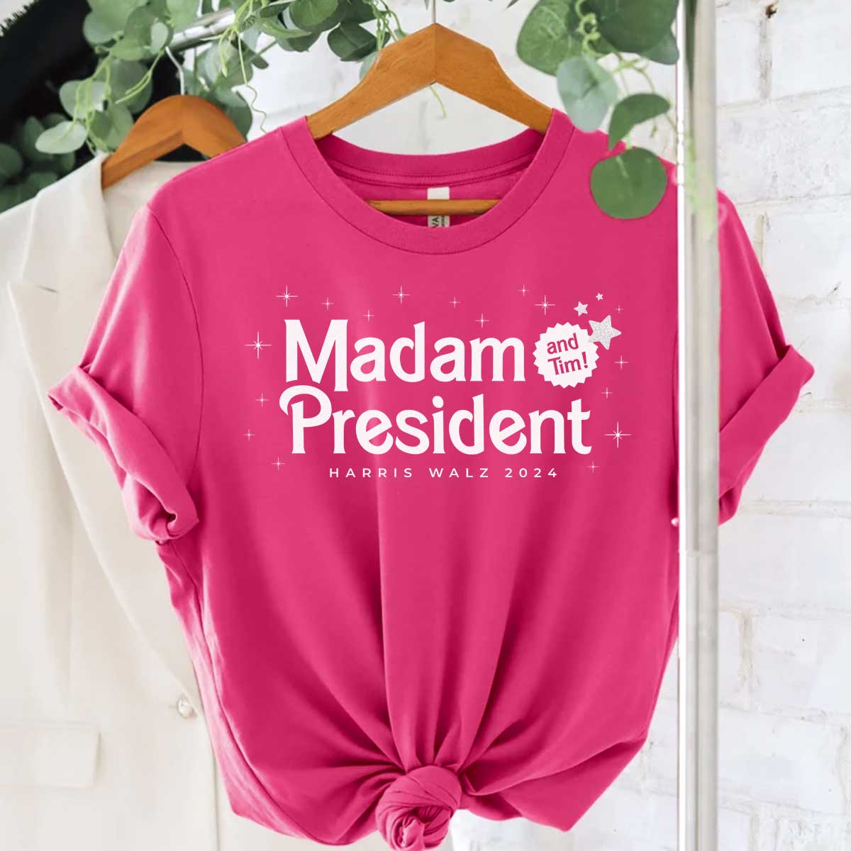 Madam President Kamala Harris And Tim Walz Shirt, Democratic Party, Vote Blue