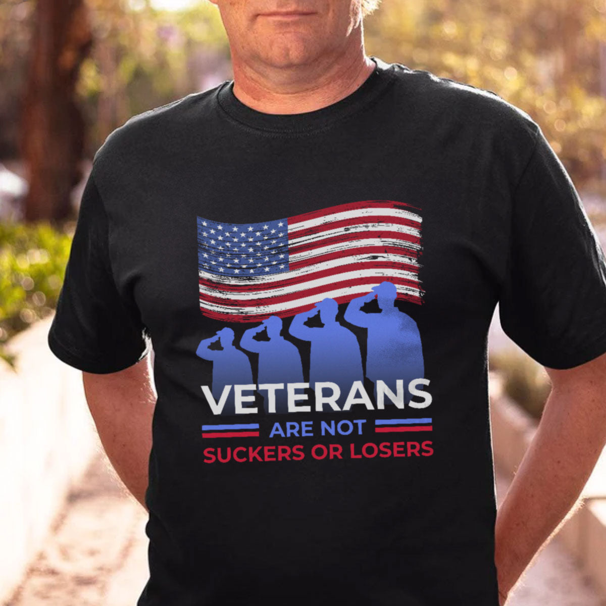 Veterans Are Not Suckers Or Losers Kamala Harris Shirt, President Election 2024