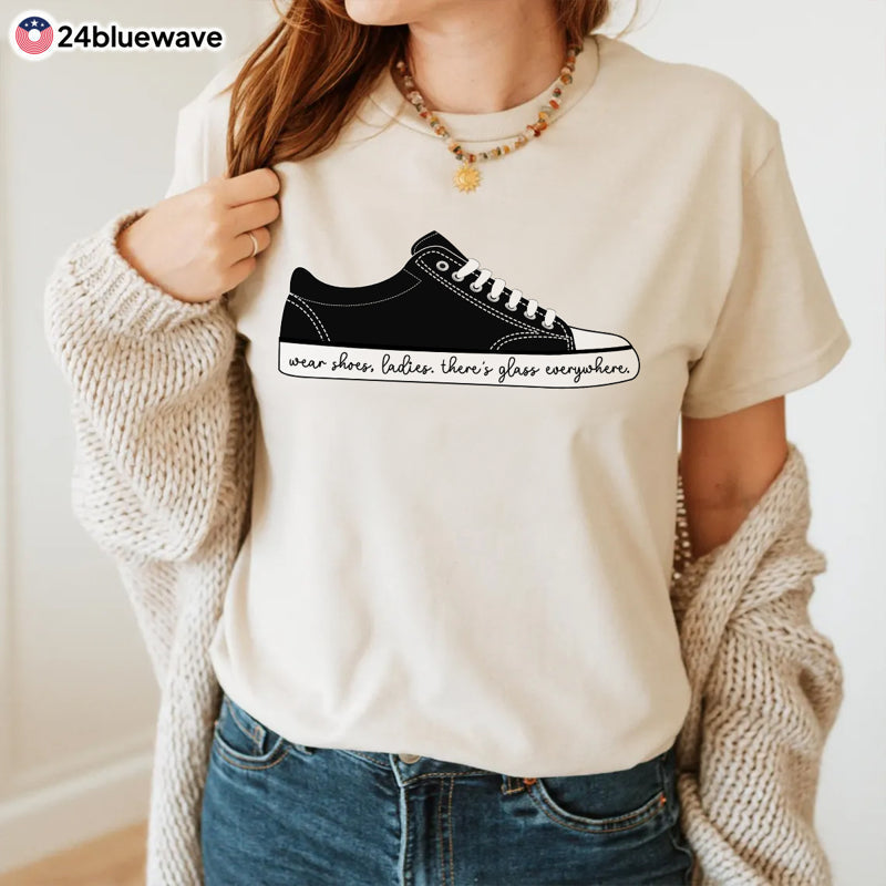 Wear Your Shoes, Kamala Harris Shirt, Glass Ceiling Shirt, Feminist Shirt, Girl Power, Madame President 2024